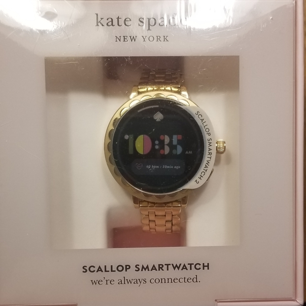 Brand New Kate Spade Scallop Smart Watch Android